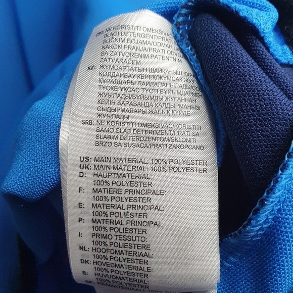 ADIDAS GOLF Pullover 1/2 Zip Hoodie Blue Men's Size M‎ - Picture 11 of 11